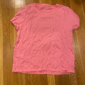 J. Crew Soft Pink Short Sleeve Tee